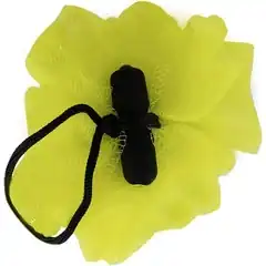  Желтая губка для ванны с вибропулей Vibrating Bath Sponge 
