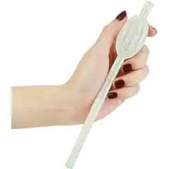  Светящиеся в темноте трубочки для напитков в виде вагины Pussy Straws 9 шт 