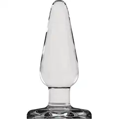  Стеклянная анальная пробка Butt Plug Basic 5 Inch 12,7 см 