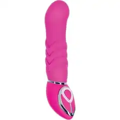  Ярко-розовый вибратор Body Soul Sultry 16,7 см 