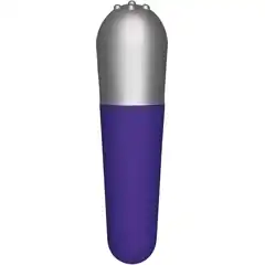  Фиолетовый мини-вибратор Funky Vibrette 11 см 
