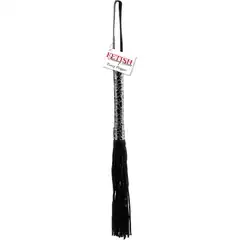  Чёрная плетка Designer Flogger 41 см 