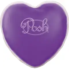  Теплый массажер фиолетового цвета Posh Warm Heart 