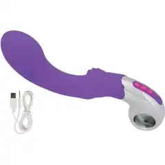  Фиолетовый вибратор Embrace G-wand 21 см 