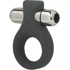  Серое виброкольцо Embrace Lovers ring 