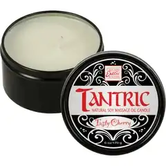  Массажная свеча с ароматом вишни Tantric Soy Candle Tasty Cherry 