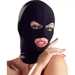  Шапка-маска чёрного цвета 