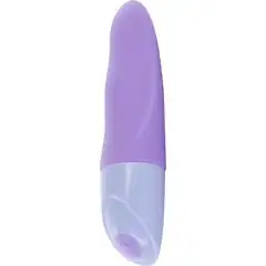  Сиреневый вибратор PASSION MINI PURPLE 11 см 