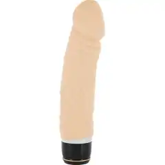  Реалистичный силиконовый вибратор CLASSIC ORIGINAL NUDE 20 см 