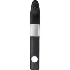 Чёрный клиторальный вибратор с 8Gb USB памяти и 7 режимами вибрации 