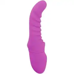  Фиолетовый вибратор Rechargeable G Curve 20 см 