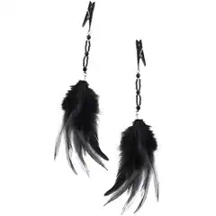  Украшение на грудь с пёрышками FANCY FEATHER CLAMPS 
