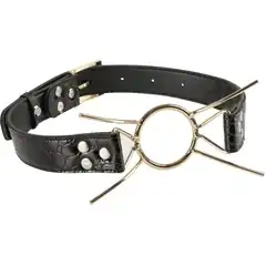  Золотистый расширитель для рта Gold Deluxe Spider Gag 