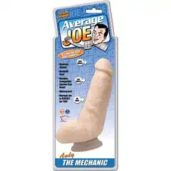  Фаллоимитатор на присоске Average Joe The Mechanic Andy 17,5 см 