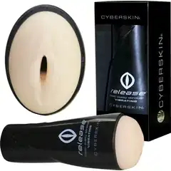 Мастурбатор-вагина в тубусе Cyberskin Deep Pussy с вибрацией 