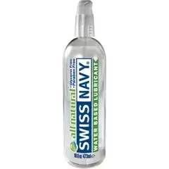  Гипоаллергенный лубрикант Swiss Navy All Natural Water Base Lubricant 473 мл 