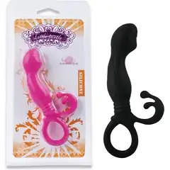  Чёрный стимулятор простаты Prostate Stimulator LittleTurtle 
