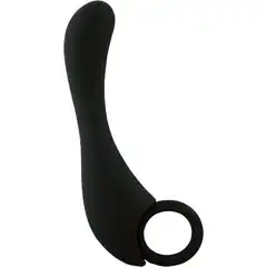  Чёрный стимулятор простаты Prostate Stimulator Lover 13 см 
