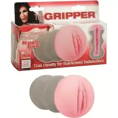  Мастурбатор-вагина с рельефом THE GRIPPER 