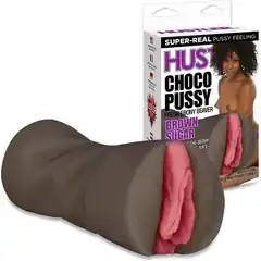  Вагина-мастурбатор CHOCO PUSSY шоколадного цвета 