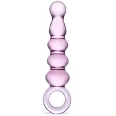  Розовый анальный жезл Quintessence Anal Slider 19 см 