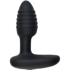  Черный интерактивный вибратор OhMiBod Lumen for Kiiroo с подсветкой 10,2 см 