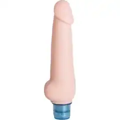  Телесный вибромассажёр Vibro Realistic Cock Dildo 19,5 см 