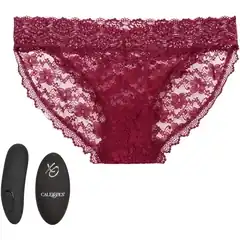  Кружевные трусики с клиторальным вибратором Remote Control Panty Set L/XL 