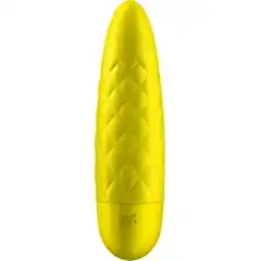  Желтый мини-вибратор Ultra Power Bullet 5 