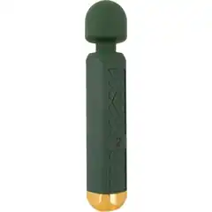  Зеленый wand-вибромассажер Luxurious Wand Massager 22,2 см 