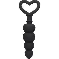  Черная анальная елочка Anal Love Beads 15,3 см 