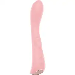  Нежно-розовый вибромассажер 6 Silicone G-Spot Fun 19,1 см 