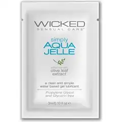  Гель-лубрикант Simply Aqua Jelle 3 мл 