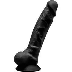  Черный фаллоимитатор SILEXD Model 1 7’’ 17,5 см 