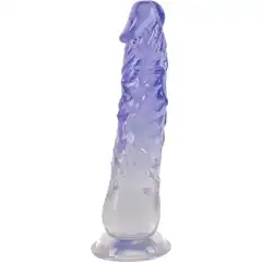 Прозрачный фаллоимитатор Clear Dildo на присоске 22,5 см 