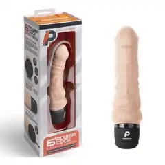  Телесный вибратор-реалистик 6 Realistic Vibrator 17 см 