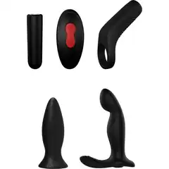  Стильный вибронабор для мужчин Dusky Pleasure Set 