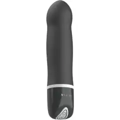  Черный мини-вибратор Bdesired Deluxe 15,3 см 