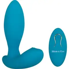  Голубой G-стимулятор с пультом ДУ Eve s G-spot Thumper 