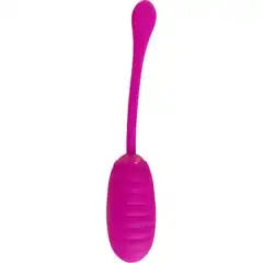  Лиловое виброяйцо Super Soft Silicone Love Ball 