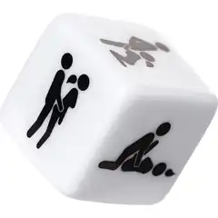  Игральный кубик Eromantica «Позы страсти» 