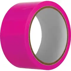  Розовая лента для бондажа Pink Bondage Tape 20 м 