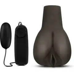  Коричневый мастурбатор-вагина Doggy Style Deanna Vibrating Realistic Masturbator 