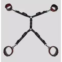  Изысканный набор фиксаций на кровати Reversible Under Mattress Restraint Set 
