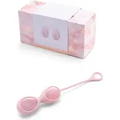  Тренажеры йони Le Wand Crystal Yoni Eggs из розового кварца 