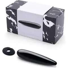  Массажер Le Wand Crystal Wand из черного обсидиана 