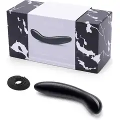 Массажер для G-точки Le Wand Crystal G-Wand из черного обсидиана 