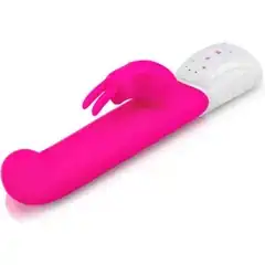  Розовый вибромассажер для G-точки Come hither G-Spot Rabbit 24,5 см 