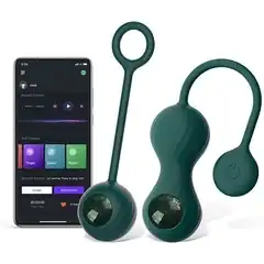  Изумрудные вагинальные шарики Magic Motion Crystal Duo Smart Kegel Vibrator with Weight Set 