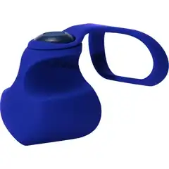  Синяя вибронасадка на пальцы Fin Finger 